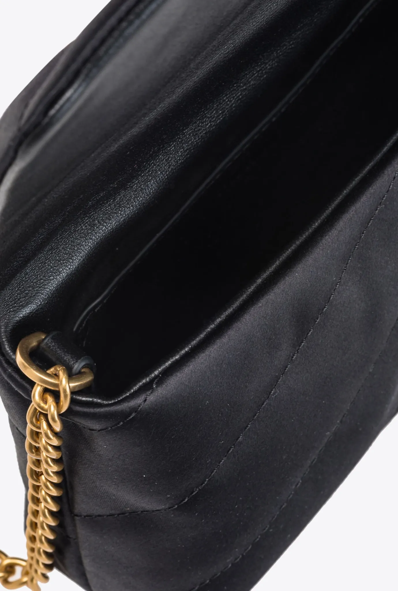 Sacs De Soirée|PINKO Baby Love Bag Puff Maxi Quilt Duchesse Noir-Vieil Or