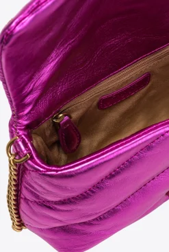 Sacs De Soirée|PINKO Baby Love Bag Puff Maxi Quilt Jewel Rose Pinko-Or Antique