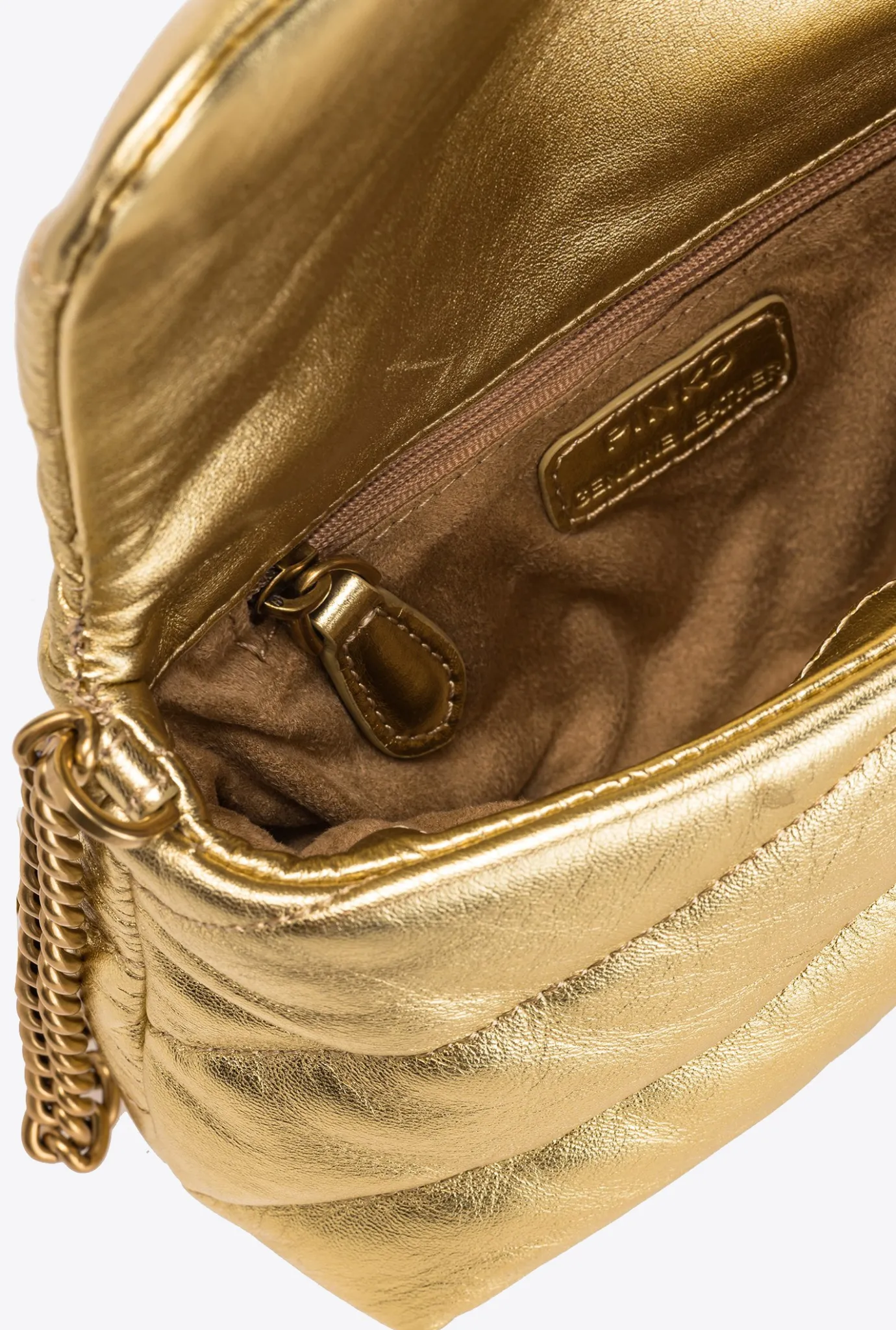 Sacs De Soirée|PINKO Baby Love Bag Puff Maxi Quilt Jewel Or-Or Antique