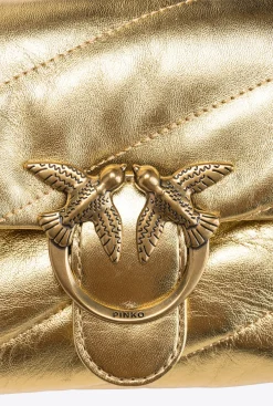 Sacs De Soirée|PINKO Baby Love Bag Puff Maxi Quilt Jewel Or-Or Antique