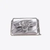 Sacs De Soirée|PINKO Baby Love Bag Puff Maxi Quilt Jewel Argent-Vieil Argent