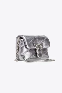 Sacs De Soirée|PINKO Baby Love Bag Puff Maxi Quilt Jewel Argent-Vieil Argent
