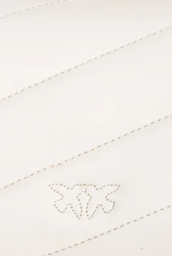 Sacs À Bandoulière|PINKO Baby Love Bag Puff Maxi Quilt Blanc+Blanc-Or Antique