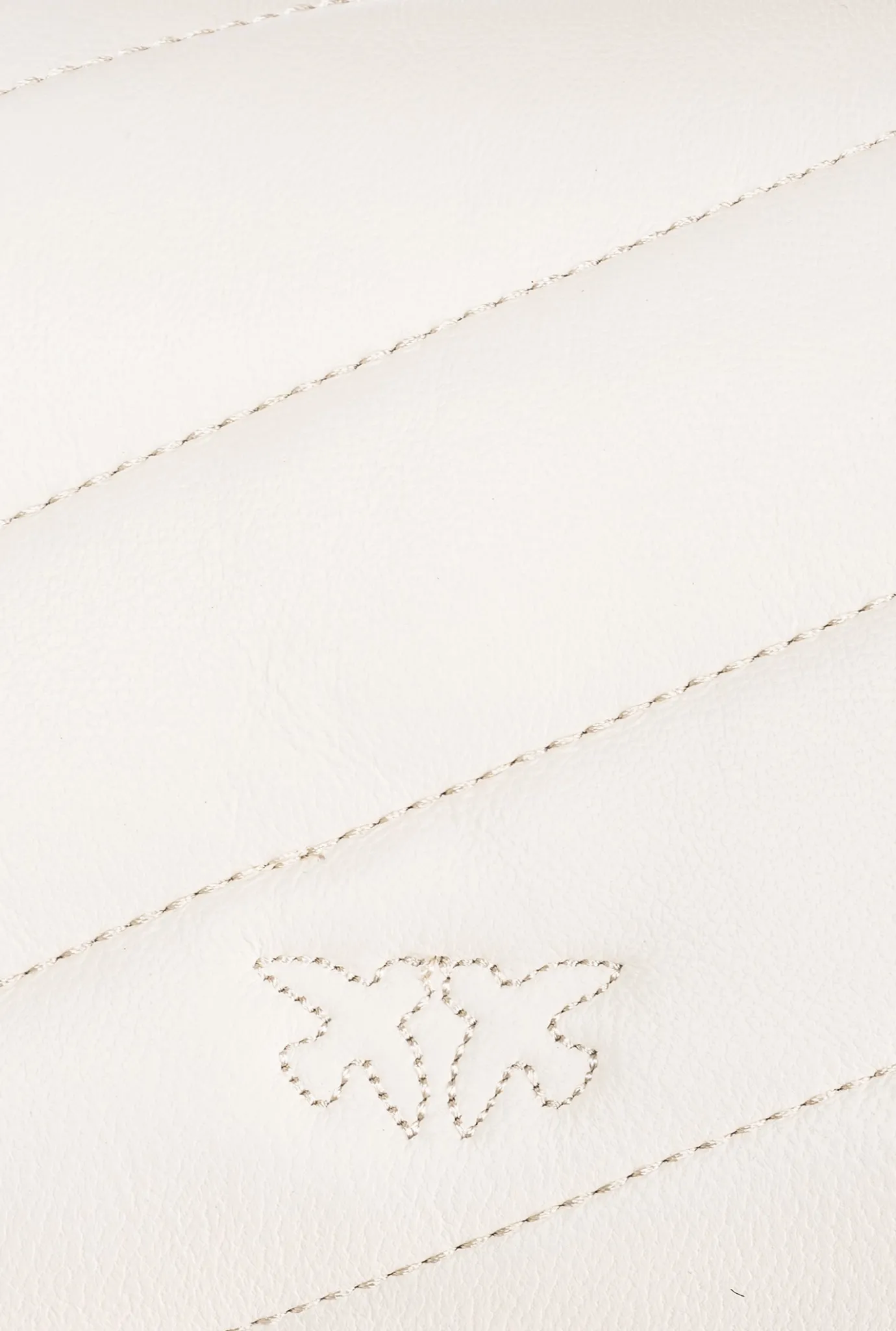 Sacs À Bandoulière|PINKO Baby Love Bag Puff Maxi Quilt Blanc+Blanc-Or Antique