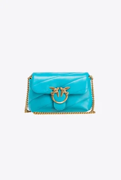 Sacs À Bandoulière|PINKO Baby Love Bag Puff Maxi Quilt Iris-Or Antique