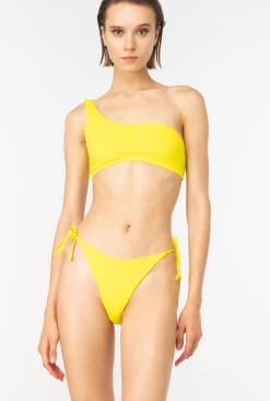 Maillots De Bain|PINKO Bas De Bikini A Nouettes Vert Olive Chaud