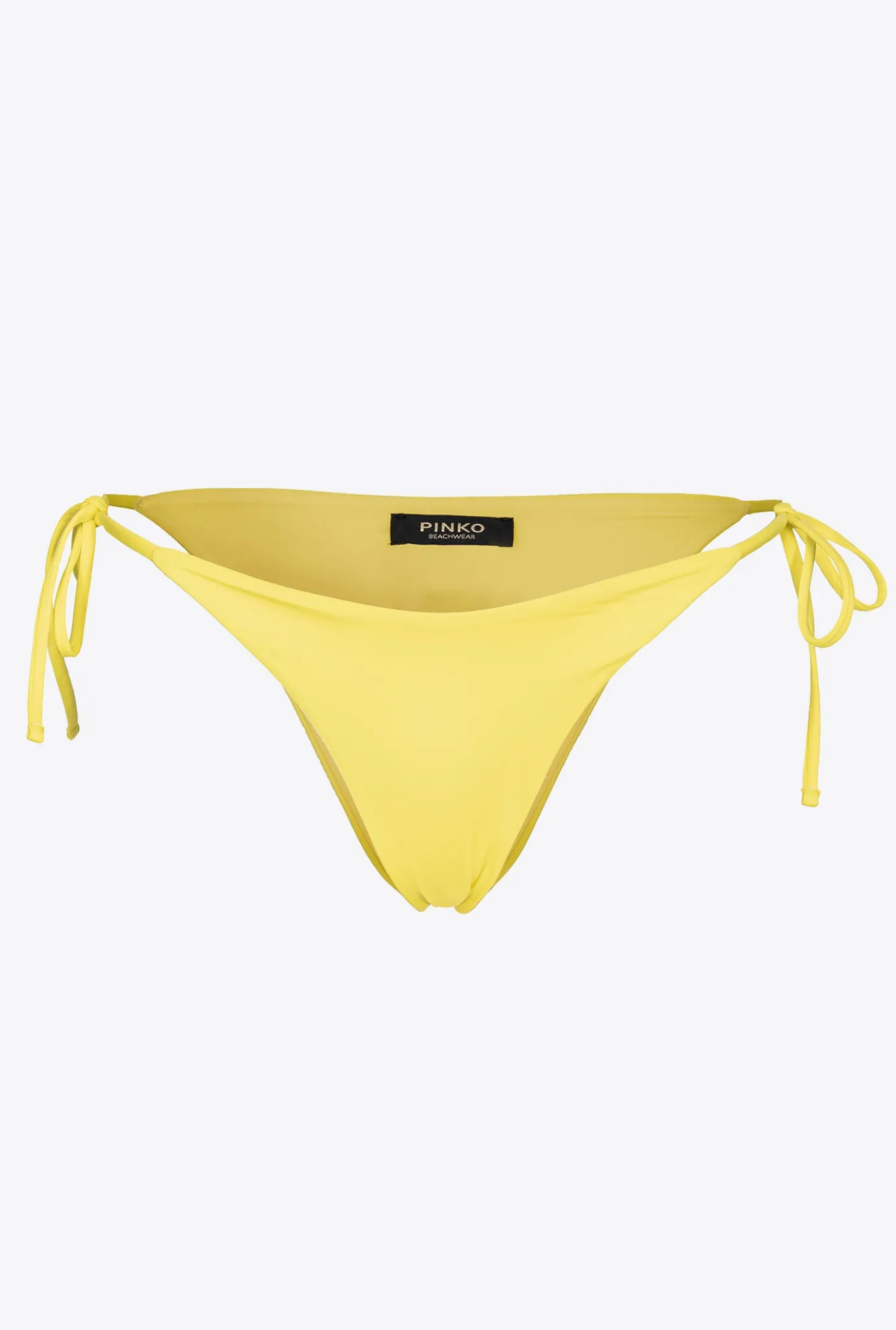 Maillots De Bain|PINKO Bas De Bikini A Nouettes Vert Olive Chaud