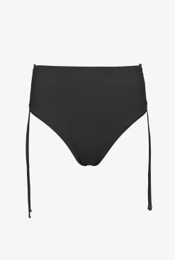 Maillots De Bain|PINKO Bas De Bikini Taille Haute Noir Limousine