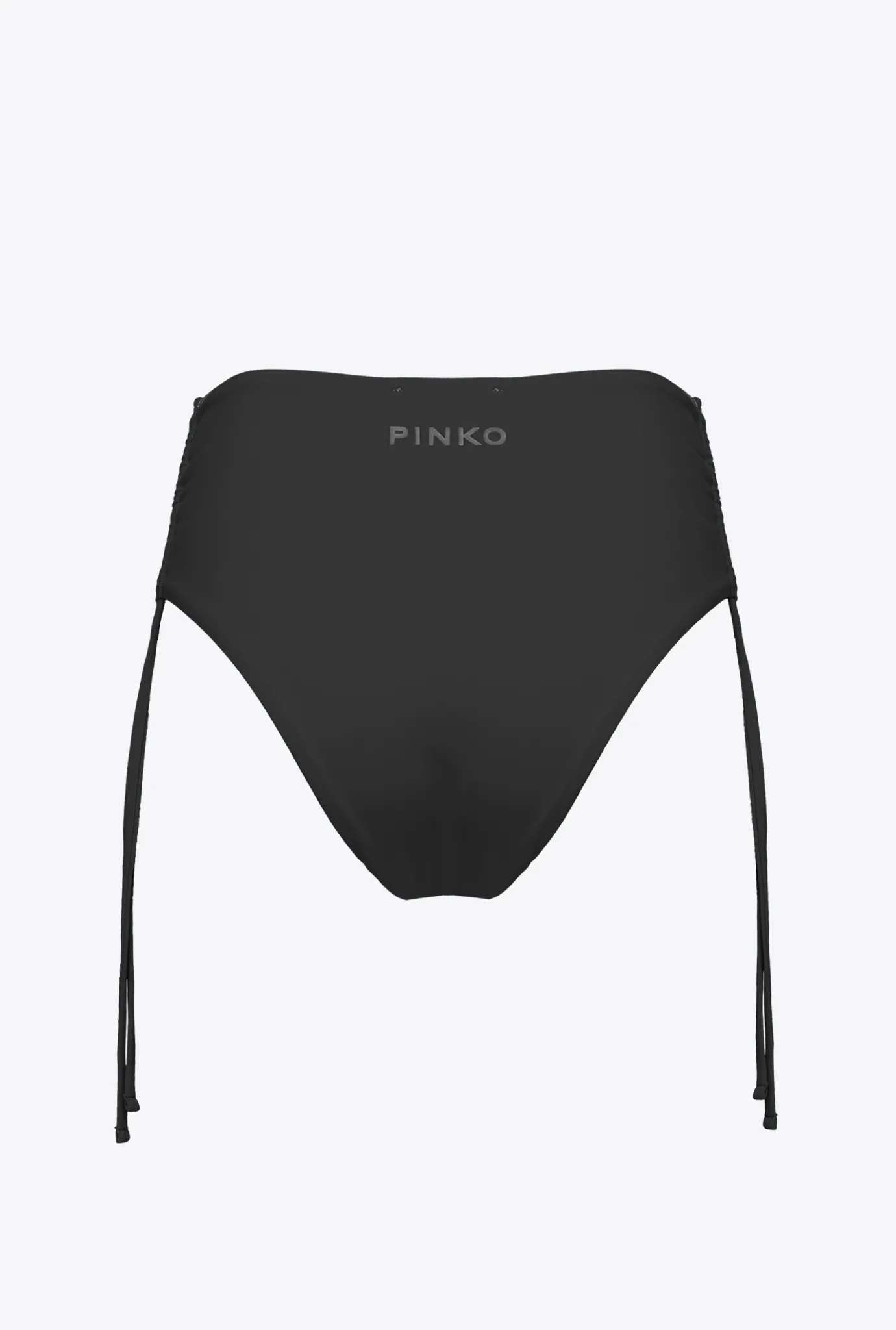 Maillots De Bain|PINKO Bas De Bikini Taille Haute Noir Limousine