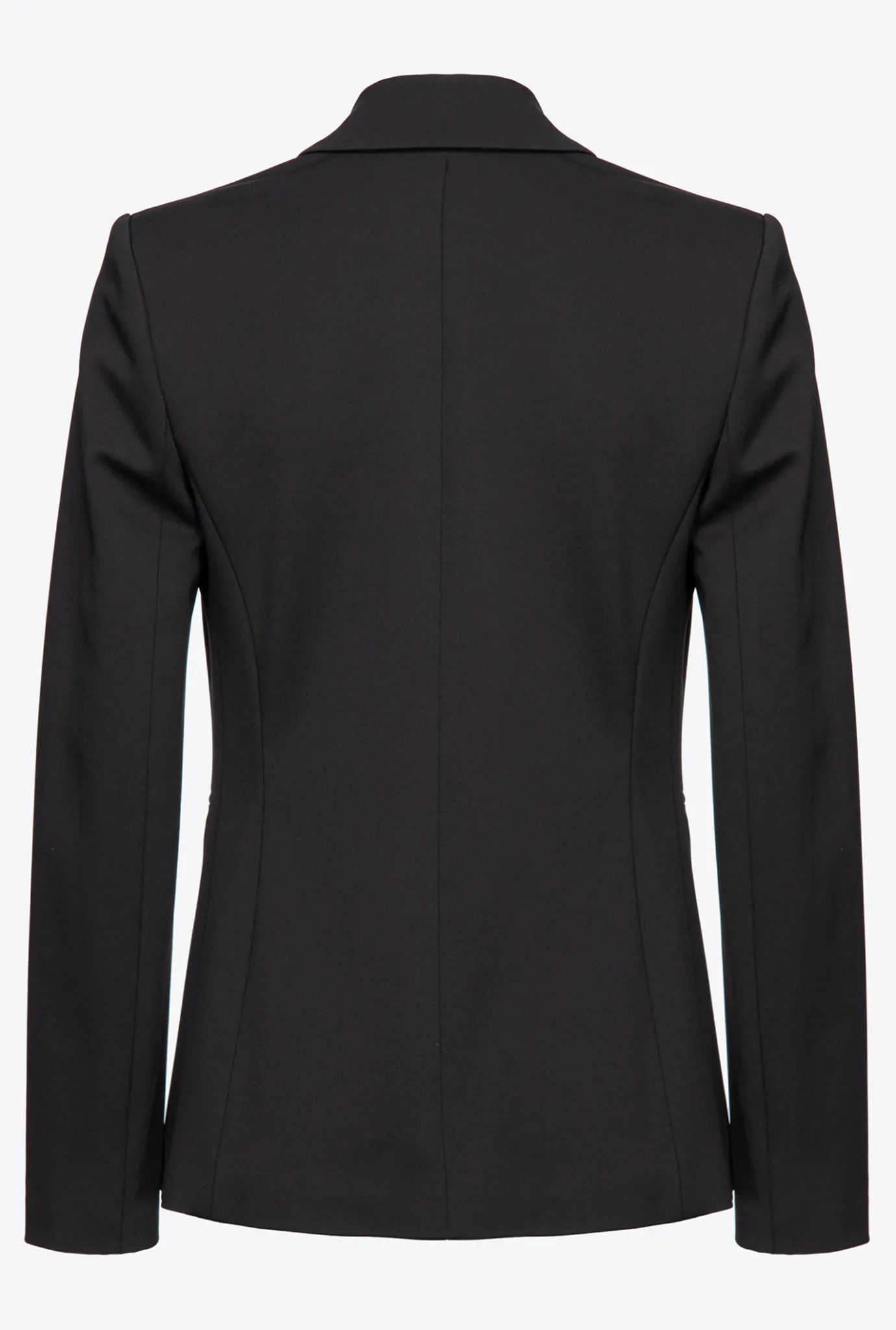 Vestes|PINKO Blazer A Boutons Bijou Noir Limousine