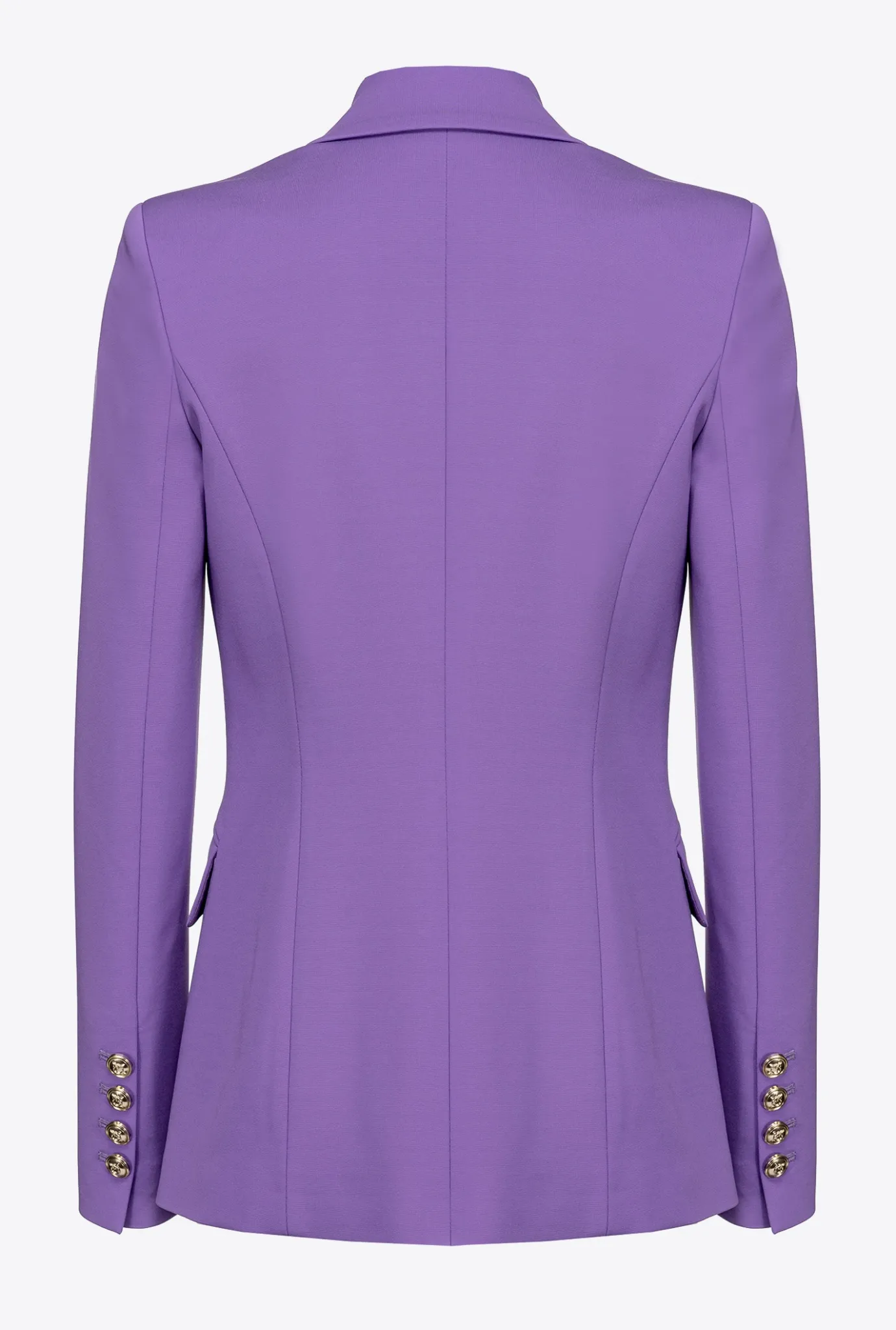 Tailleurs Et Ensembles|PINKO Blazer Droit Lilas Lavande