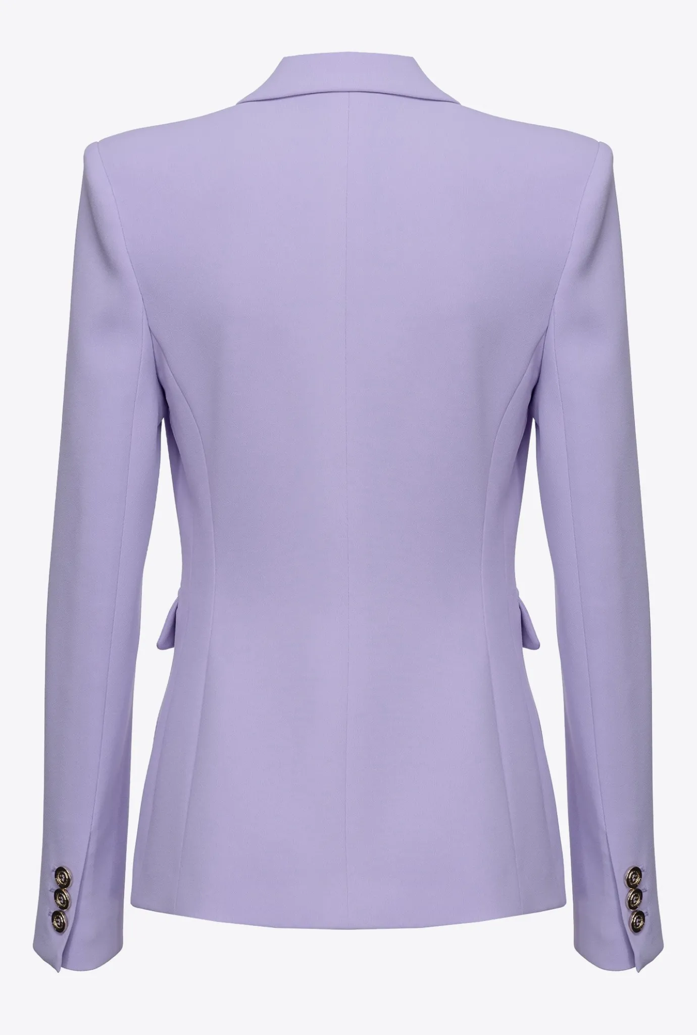 Tailleurs Et Ensembles|PINKO Blazer Droit Stretch Lilas - Sorbet Fonce