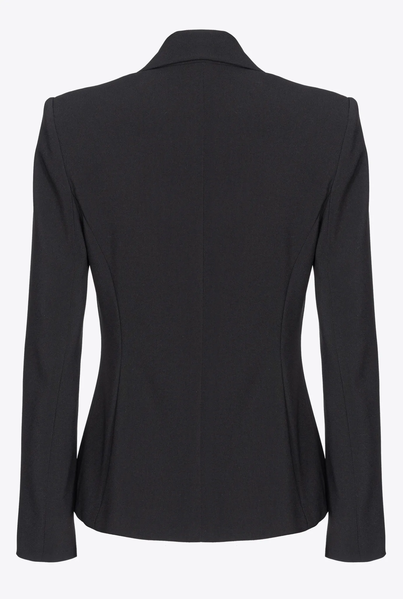 Tailleurs Et Ensembles|PINKO Blazer Elegant Stretch Noir Limousine