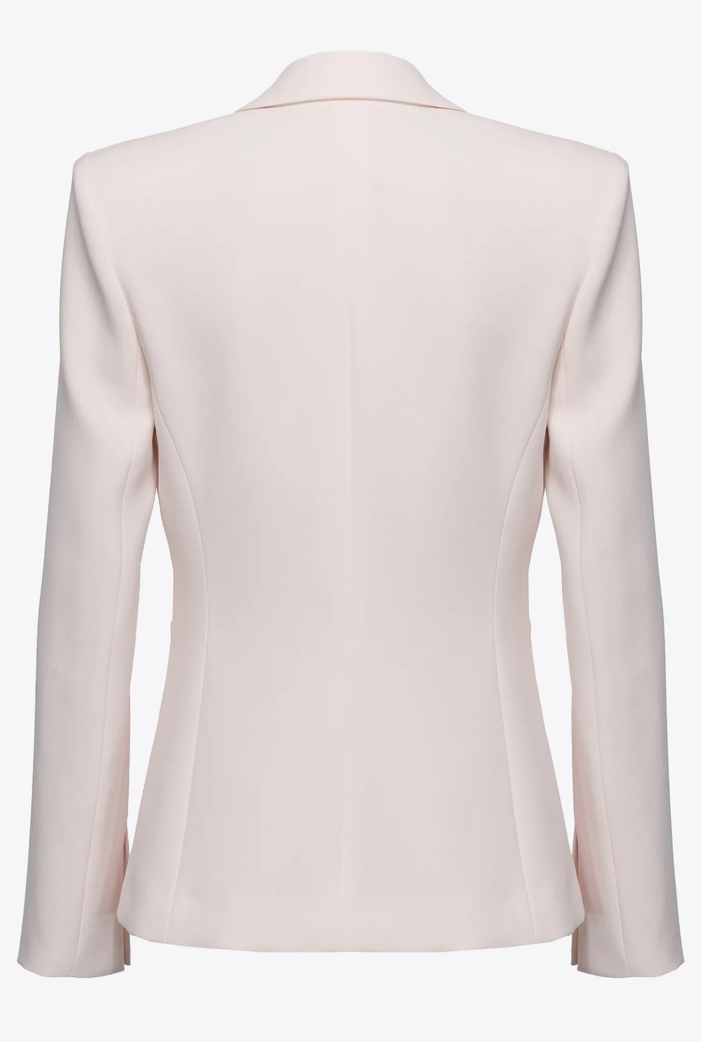 Tailleurs Et Ensembles|PINKO Blazer Elegant Stretch Rose Nuage