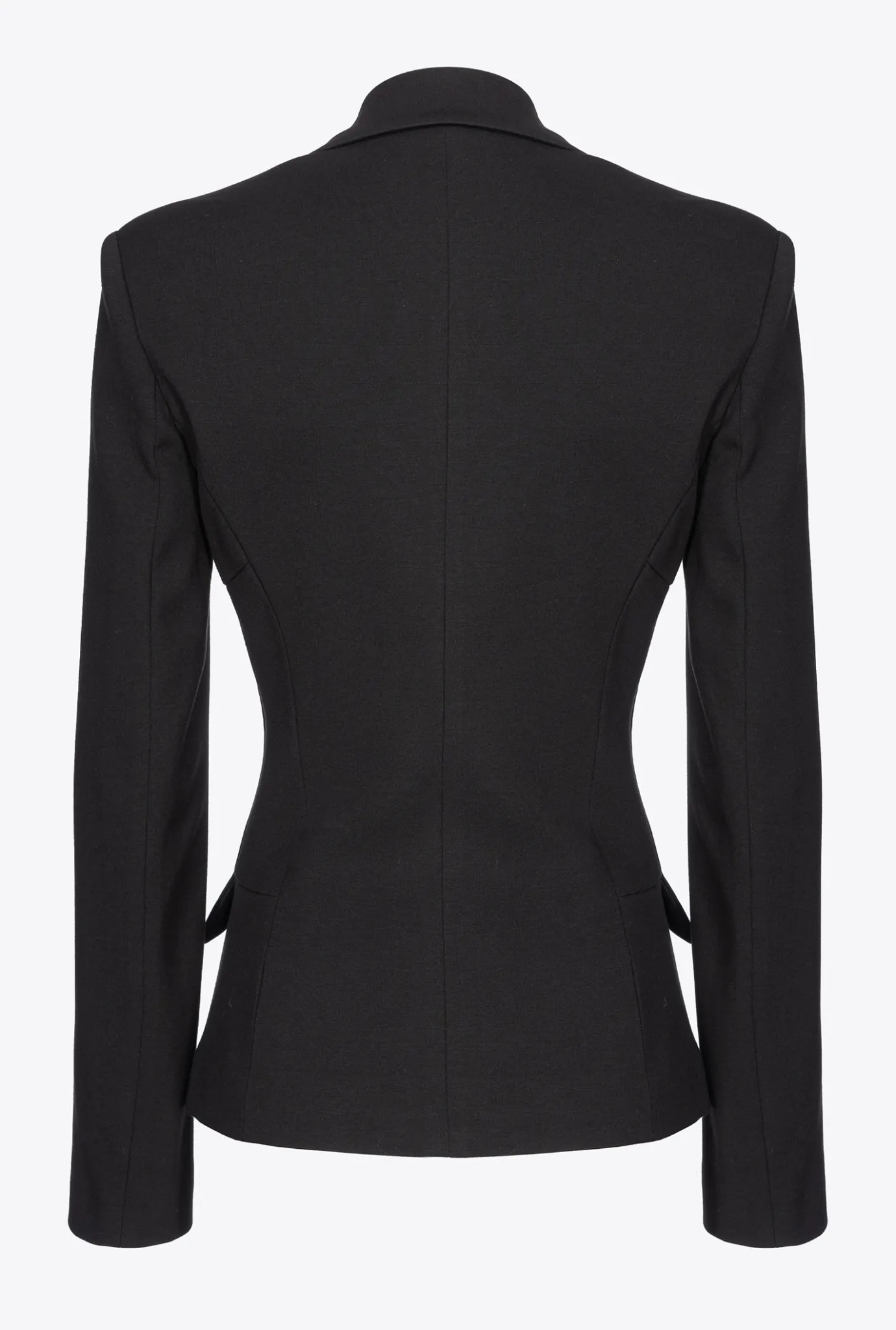 Vestes|PINKO Blazer Facon Bustier Noir Limousine