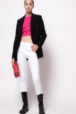 Vestes|PINKO Blazer Oversize Stretch Noir Limousine