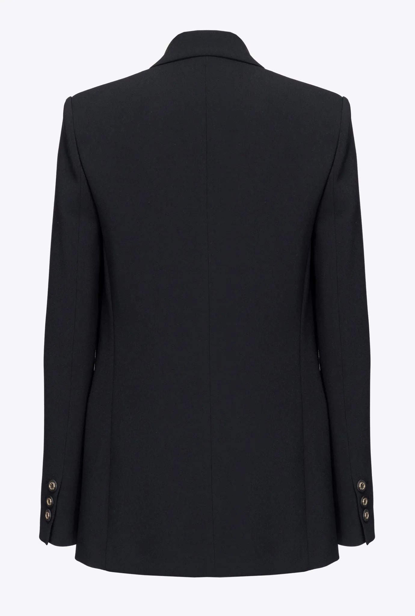 Vestes|PINKO Blazer Oversize Stretch Noir Limousine