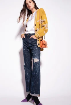Chemises Et Blouses|PINKO Blouse A Manches Longues En Satin Stretch Blanc Brill.