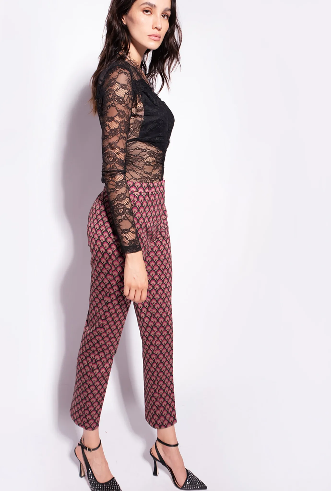 Lingerie|PINKO Body En Dentelle Noir Limousine