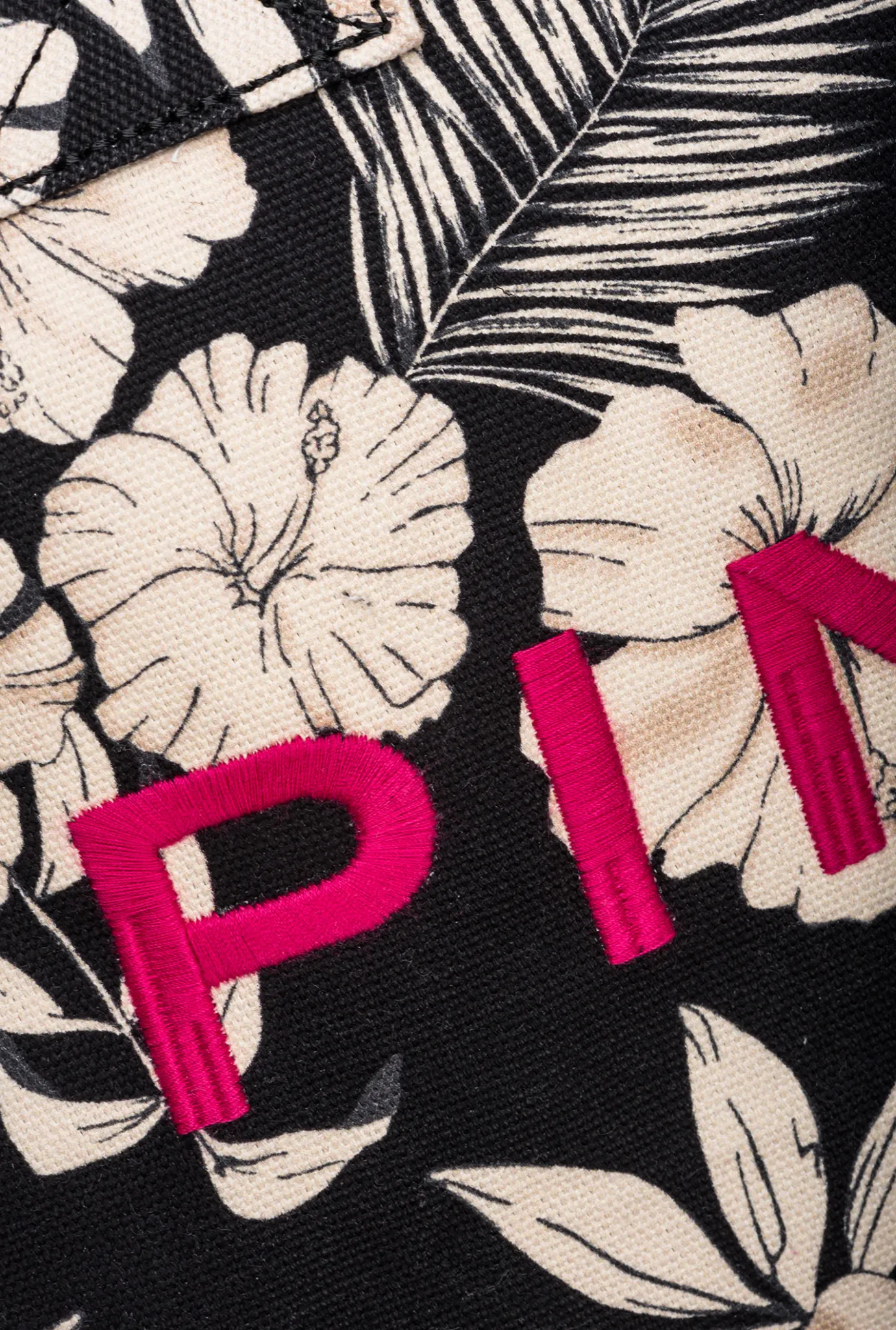 Sacs Cabas|PINKO Cabas De Plage Beach Noir/Beurre