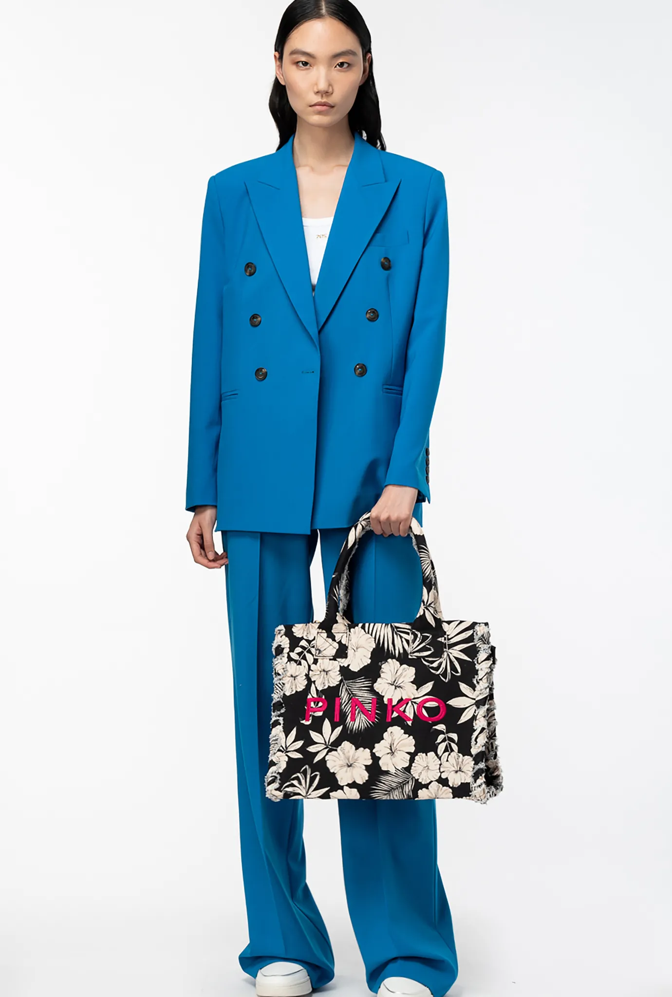 Sacs Cabas|PINKO Cabas De Plage Beach Noir/Beurre