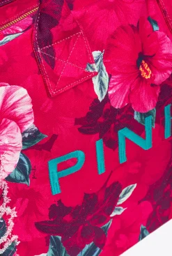 Sacs Cabas|PINKO Cabas De Plage Beach Multi.Fuchsia/Rose