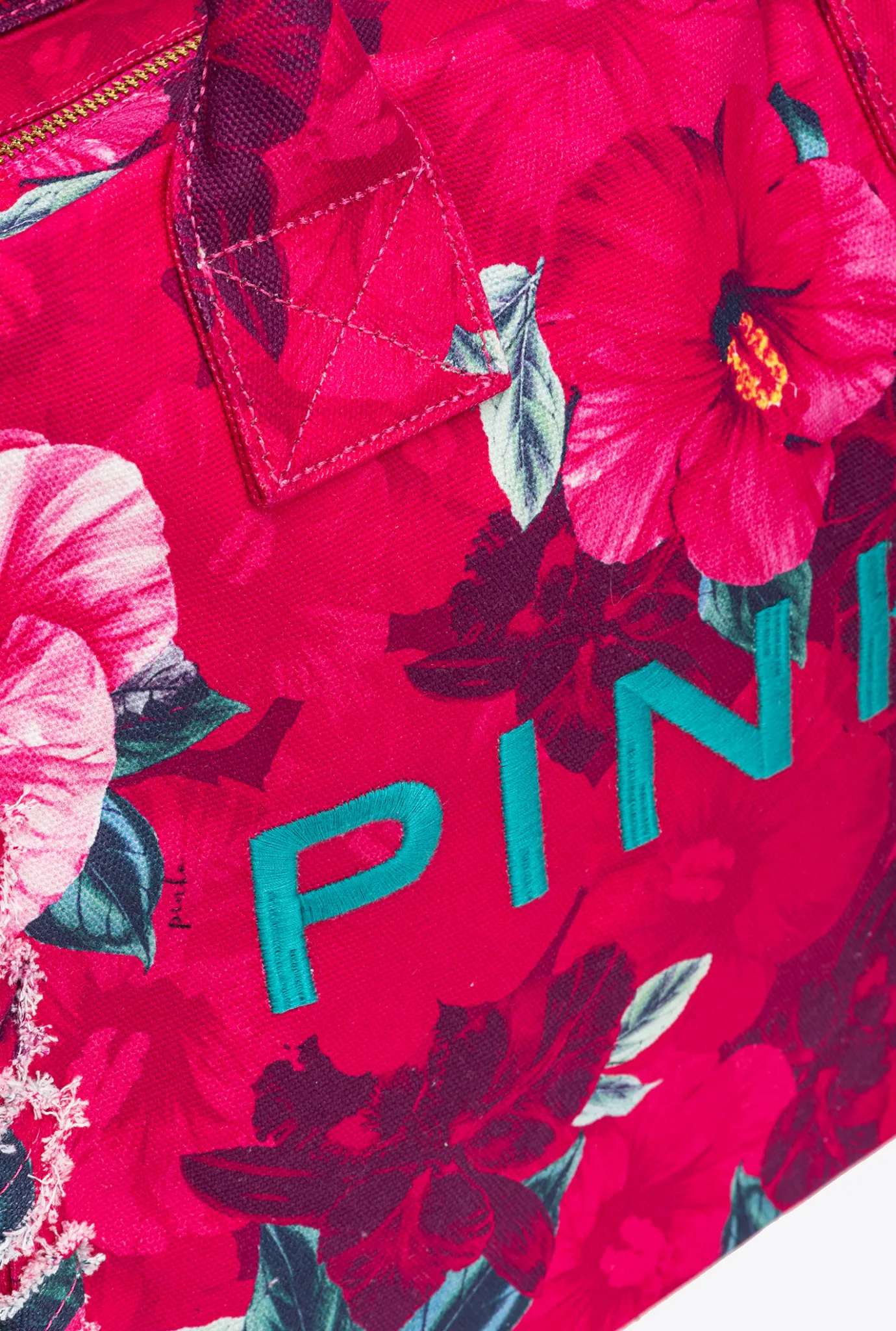 Sacs Cabas|PINKO Cabas De Plage Beach Multi.Fuchsia/Rose