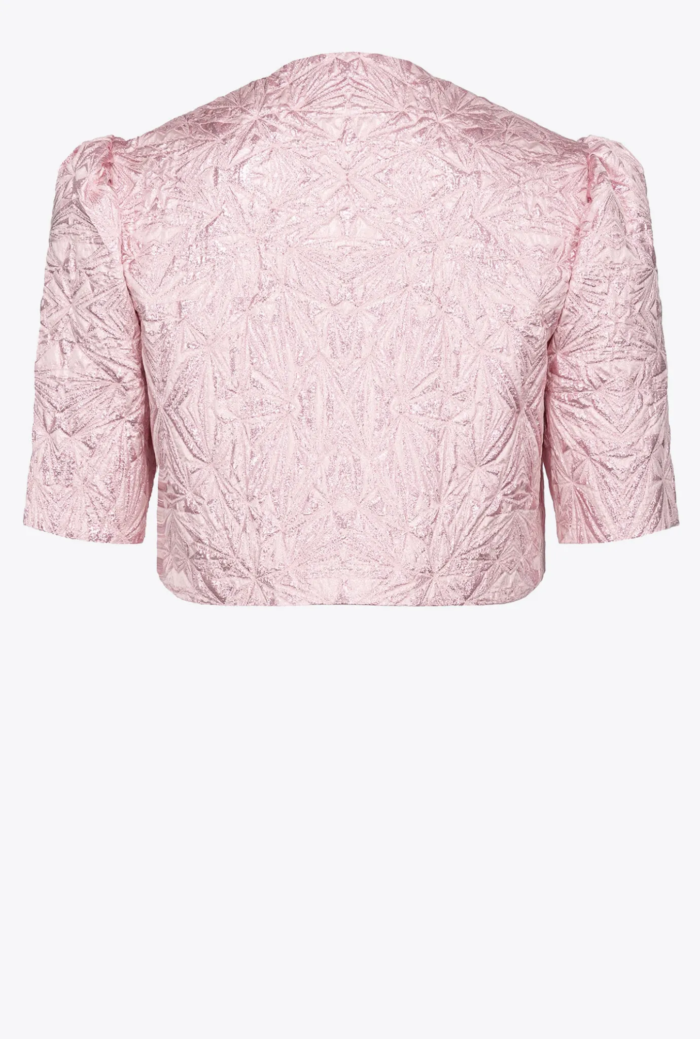 Vestes|PINKO Cache-Epaules En Jacquard Lame Brume Mauve