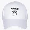 Autres Accessoires|PINKO Casquette De Base-Ball Love Birds Blanc Brill.