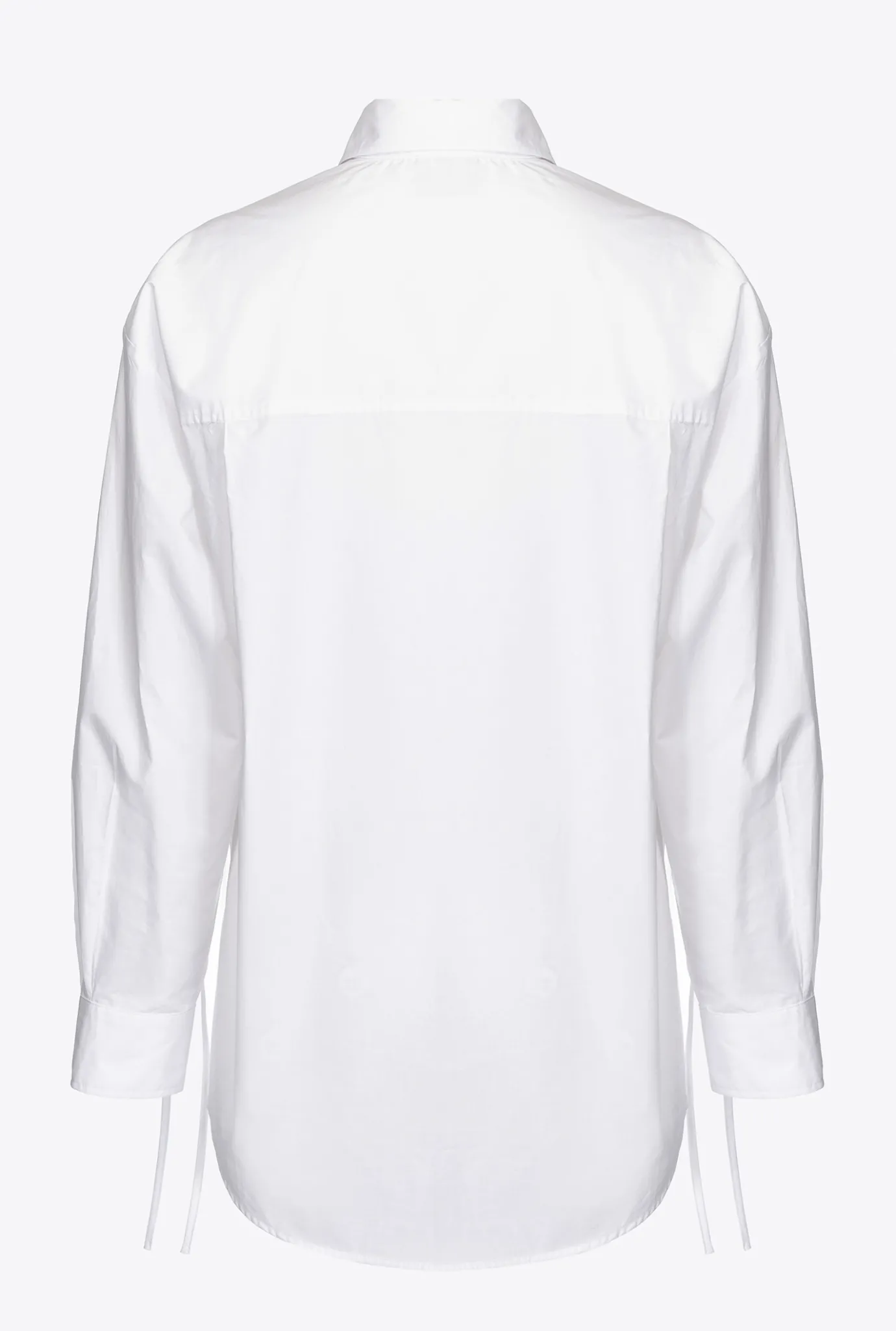 Chemises Et Blouses|PINKO Chemise En Popeline De Coton Blanc Brill.