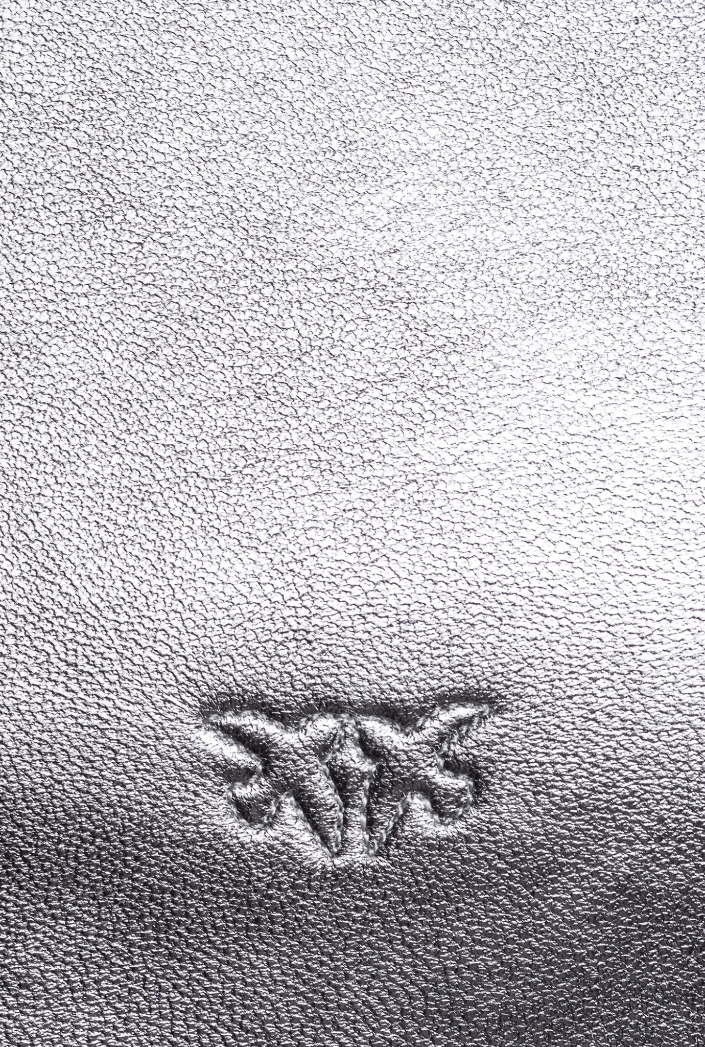 Sacs De Soirée|PINKO Classic Flat Love Bag Lame Argent-Vieil Argent