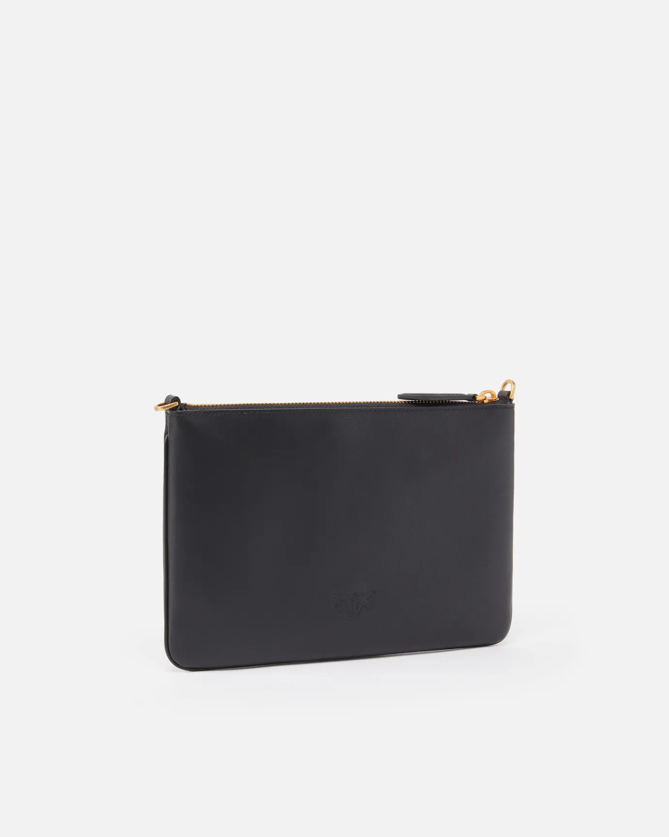 Sacs À Bandoulière|PINKO Classic Flat Love Bag Simply Noir-Vieil Or