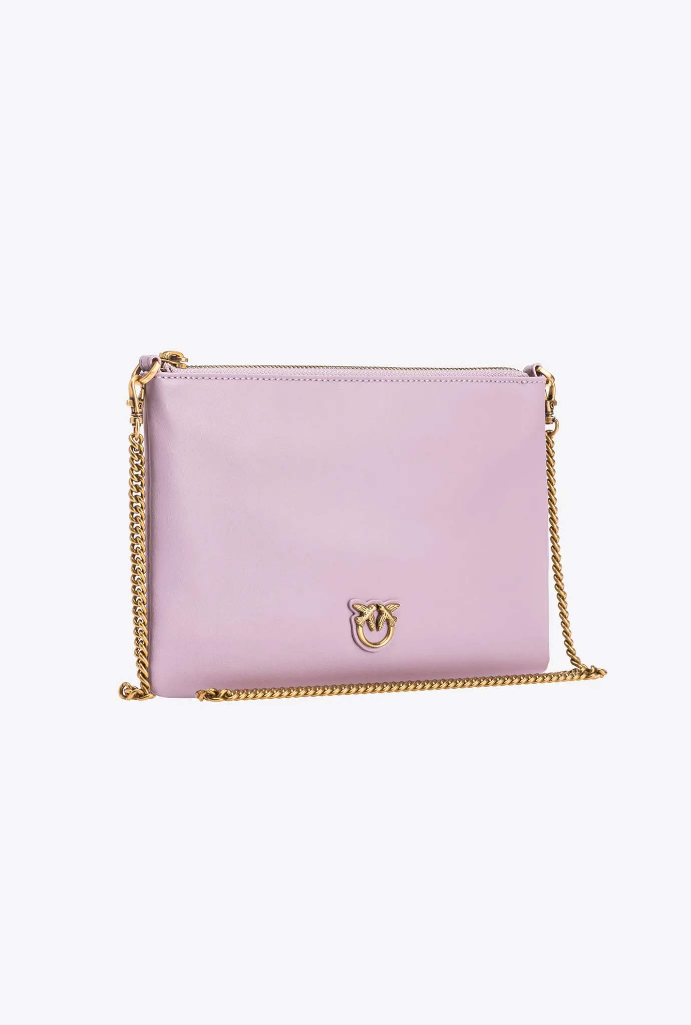 Sacs À Bandoulière|PINKO Classic Flat Love Bag Simply Iris-Or Antique