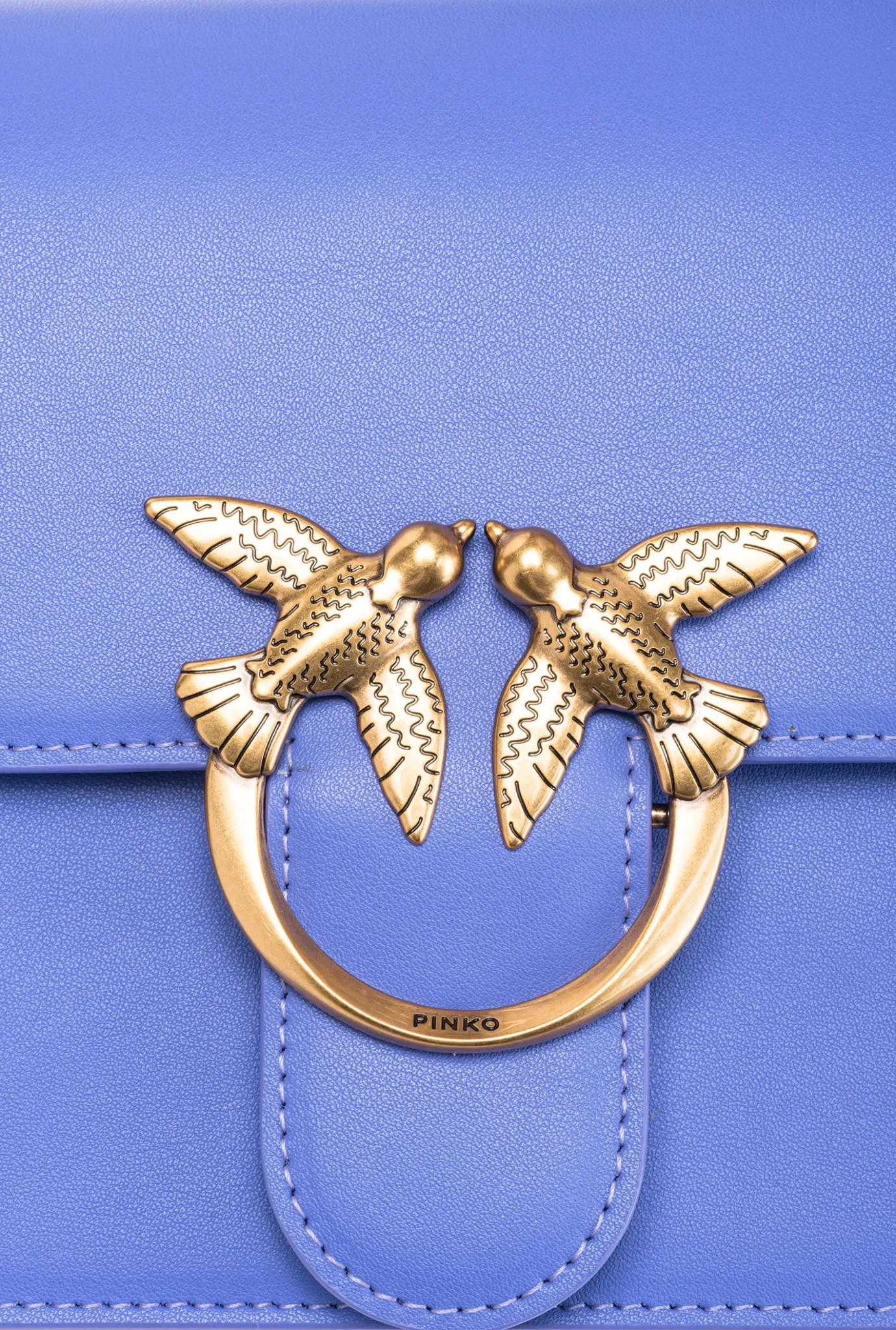 Sacs À Bandoulière|PINKO Classic Love Bag Bell Simply Bleu Corse-Or Antique