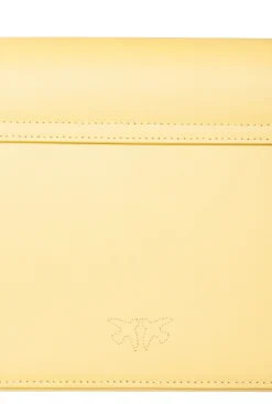 Sacs À Main|PINKO Classic Love Bag Click Exagon Simply Jaune Aqueux-Or Antique