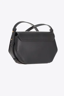 Sacs À Main|PINKO Classic Love Bag Click Exagon Simply Noir-Vieil Or