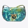 Sacs À Main|PINKO Classic Love Bag Click Exagon Tie-Dye Sarcelle-Or Antique