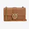 Sacs À Bandoulière|PINKO Classic Love Bag Icon Simply Cognac-Or Antique