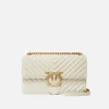 Sacs Portés Épaule|PINKO Classic Love Bag One Chevron Blanc+Blanc-Or Antique