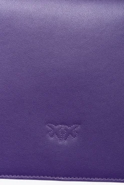 Sacs À Main|PINKO Classic Love Bag One Light Simply A Anse Superieure Violet Frangipanier-Or Antique