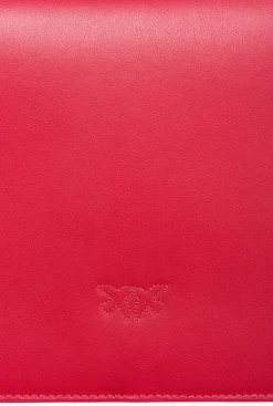 Sacs À Main|PINKO Classic Love Bag One Light Simply A Anse Superieure Rouge Grenat-Or Antique