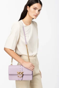 Sacs À Bandoulière|PINKO Classic Love Bag One Simply Iris-Or Antique