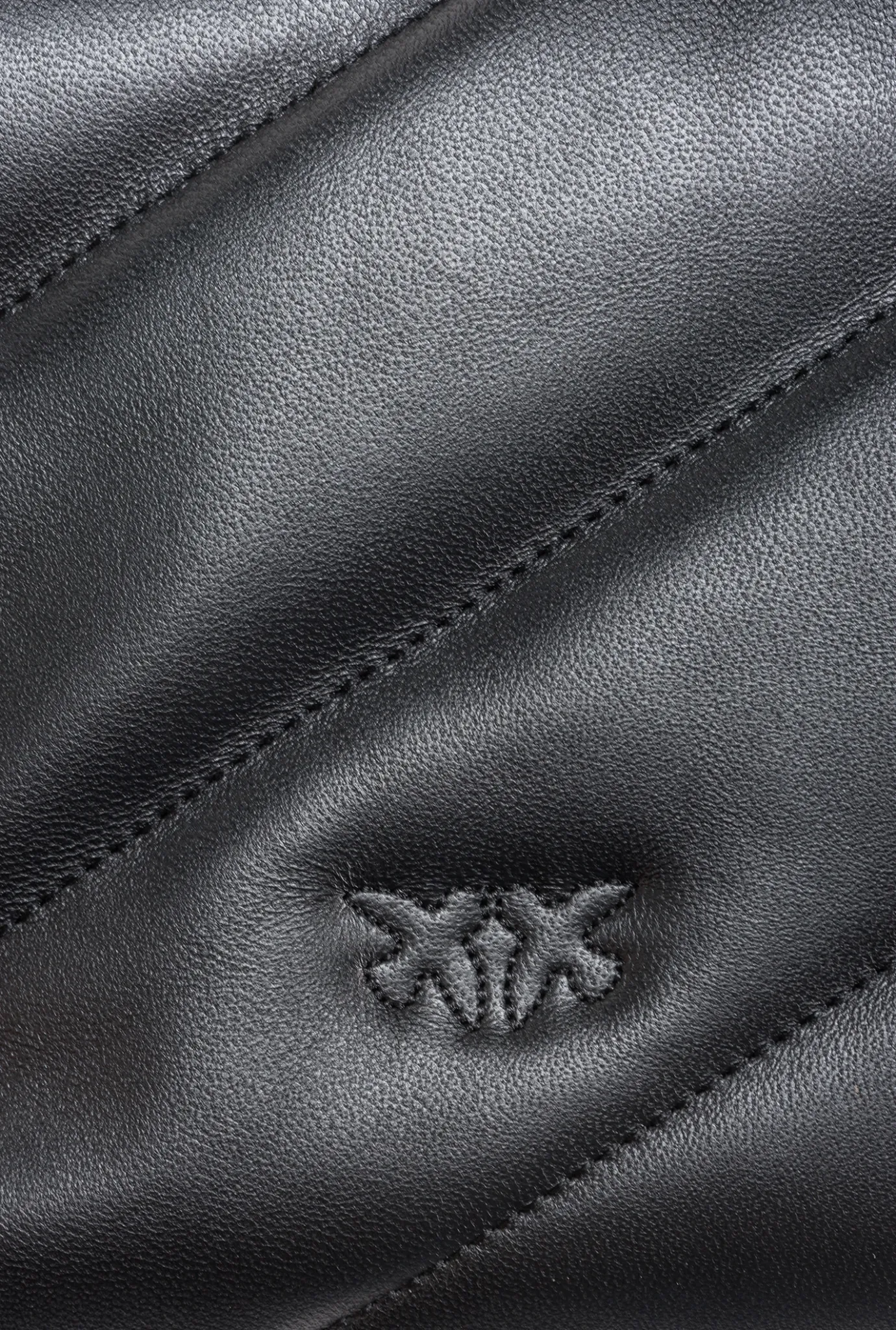 Sacs Portés Épaule|PINKO Classic Love Bag Puff Maxi Quilt Noir-Vieil Or