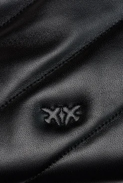 Sacs À Bandoulière|PINKO Classic Love Bag Puff Maxi Quilt Noir-Vieil Or
