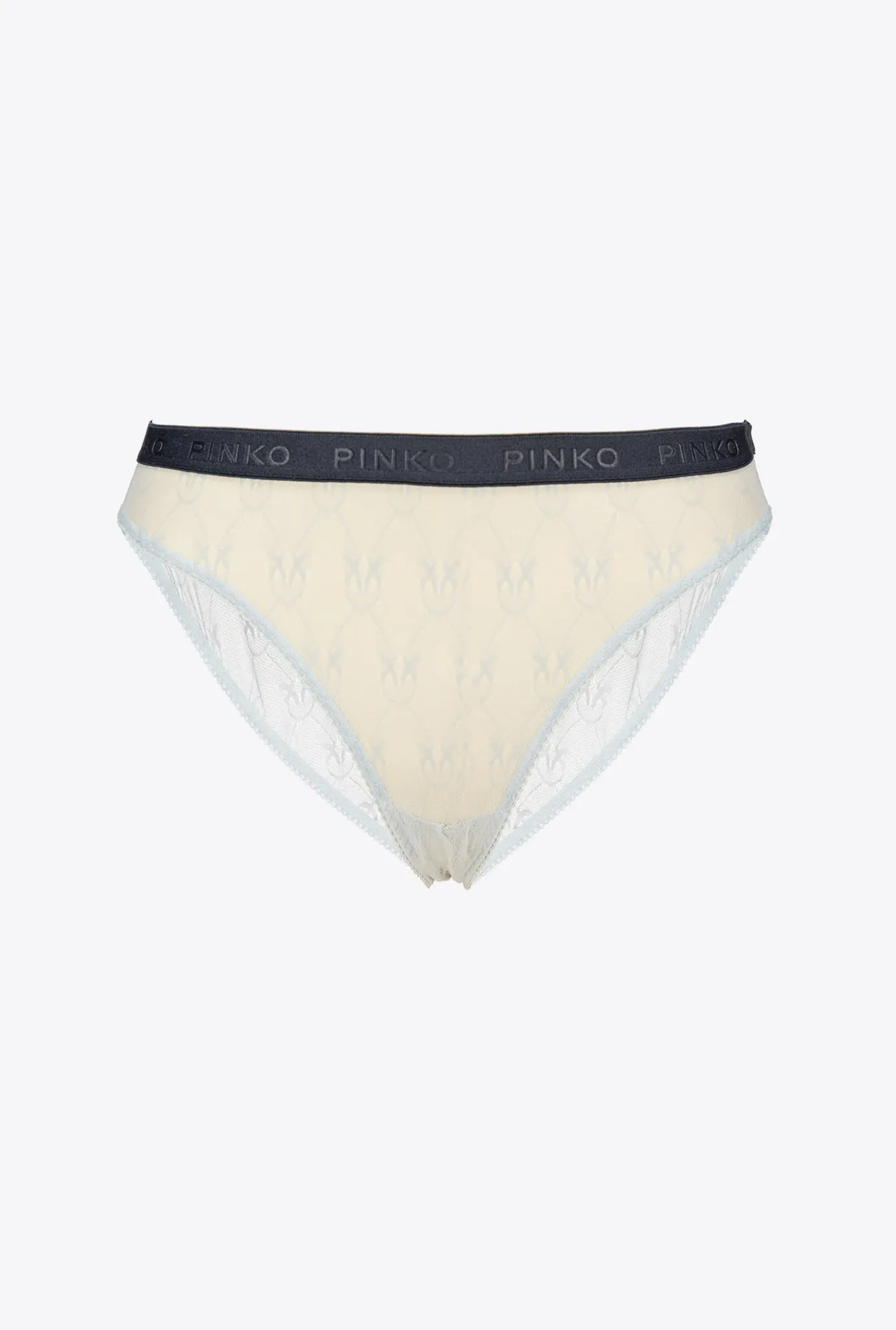 Lingerie|PINKO Culotte En Dentelle Bleu Ciel/Bleu