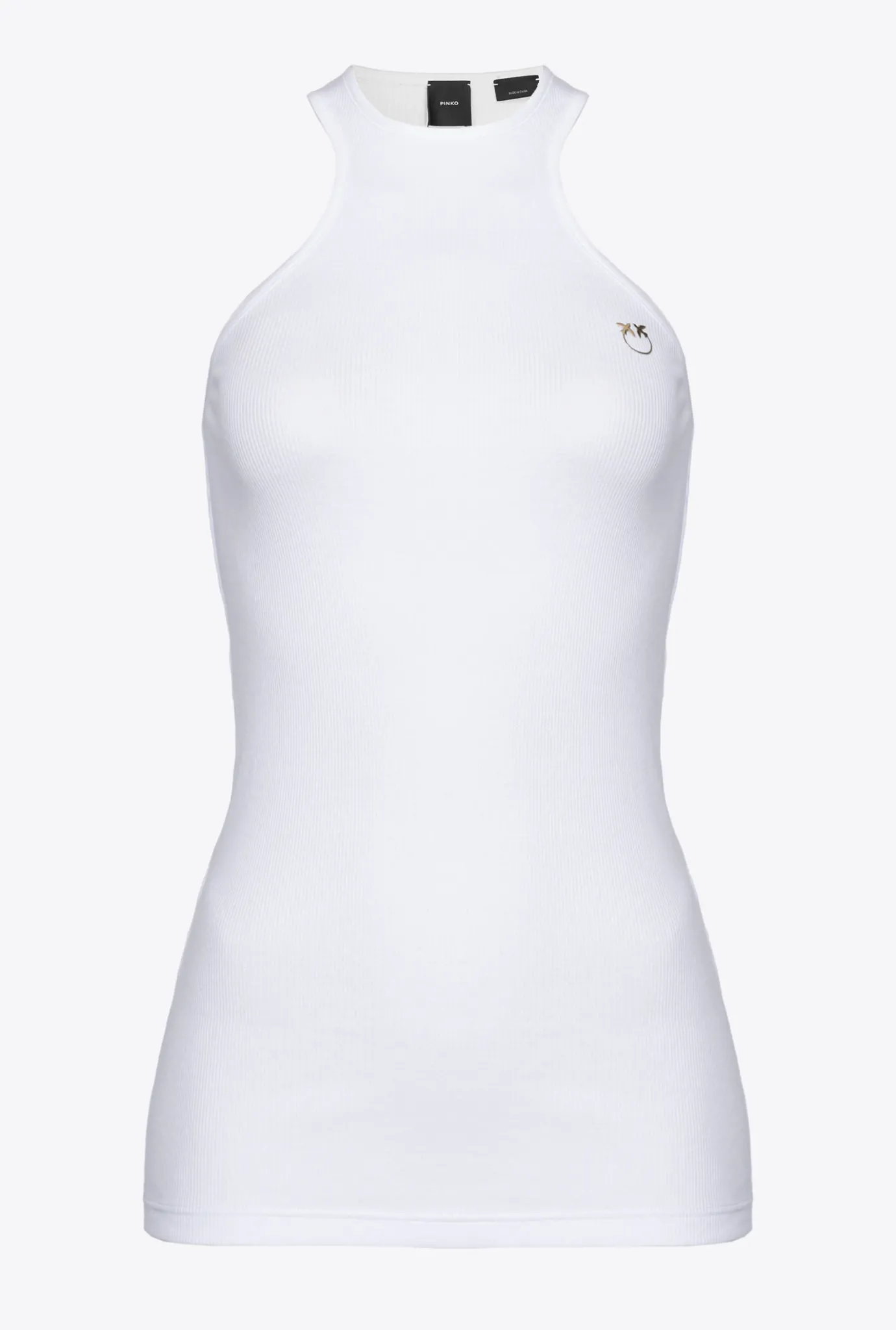 Topwear|PINKO Debardeur Cotele Blanc Brill.