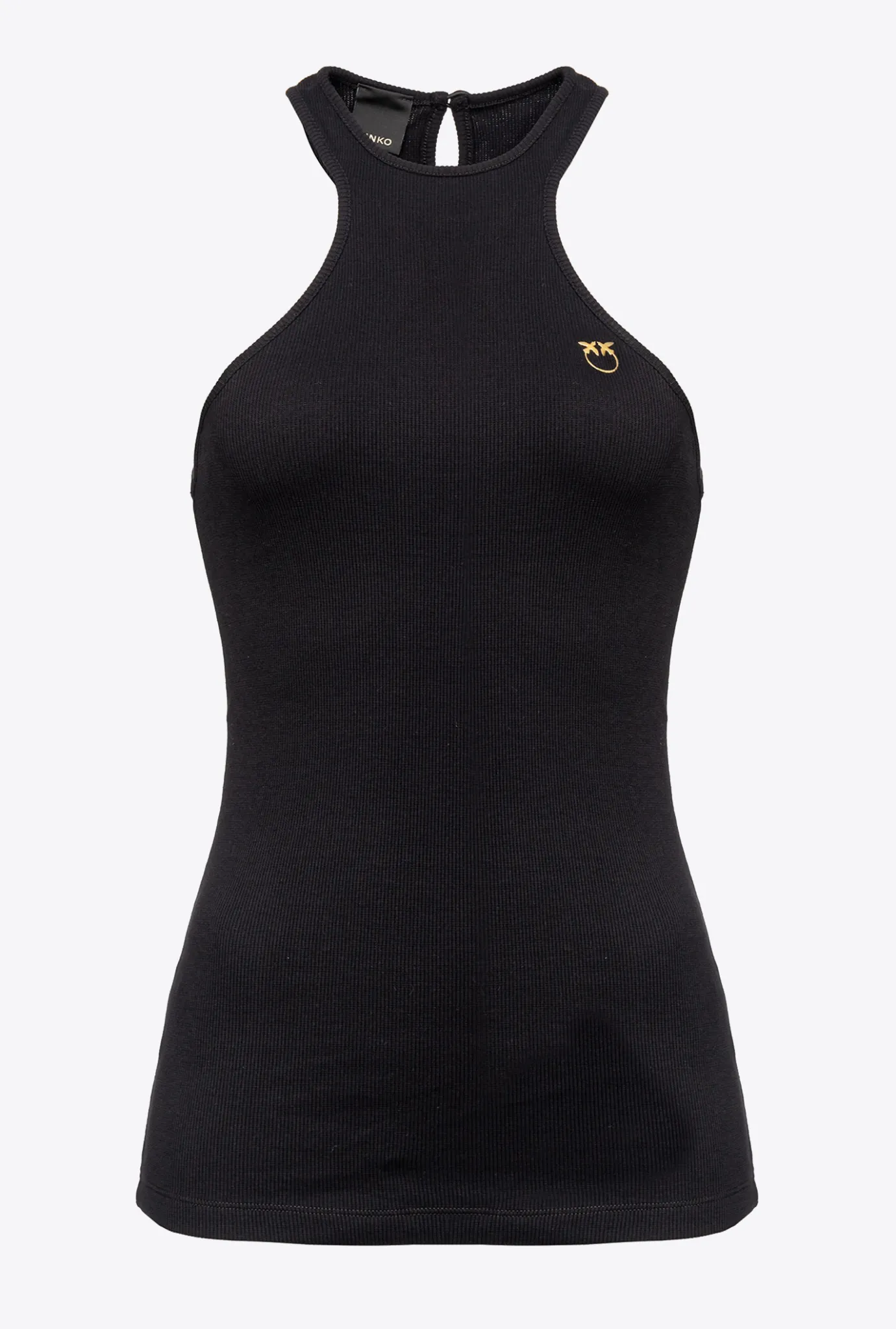 Topwear|PINKO Debardeur Cotele Noir Limousine