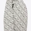 Autres Accessoires|PINKO Echarpe Monogramme Gris/Blanc