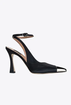 Chaussures|PINKO Escarpins Avec Bout En Metal Noir Limousine