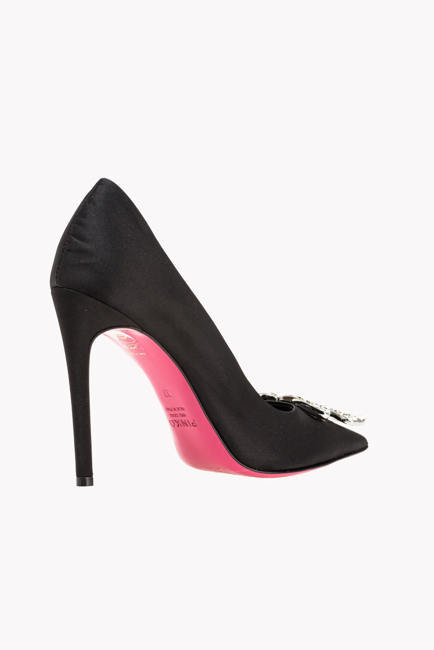Chaussures|PINKO Escarpins Bijoux Love Birds Noir Limousine